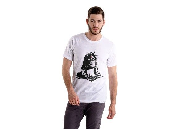 Mahadev Graphic T-Shirt for Men – Round Neck